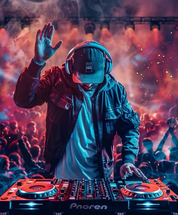 DJ landing page image